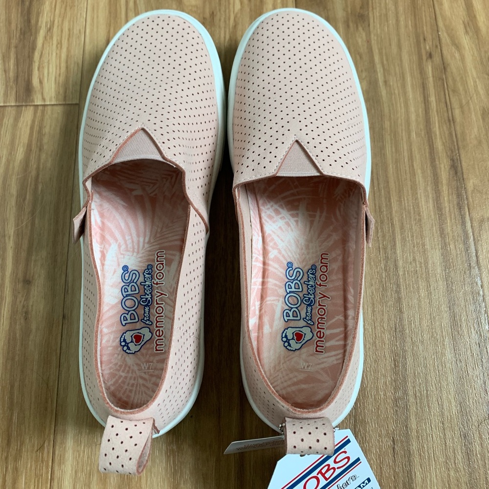 Bobs cloudy city girl in light pink - size 7